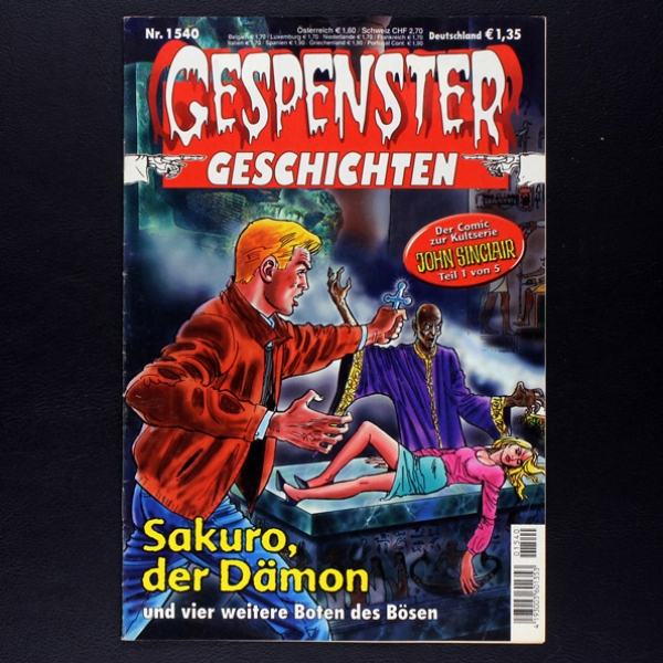 Gespenster Geschichten Nr. 1540 Comic Bastei