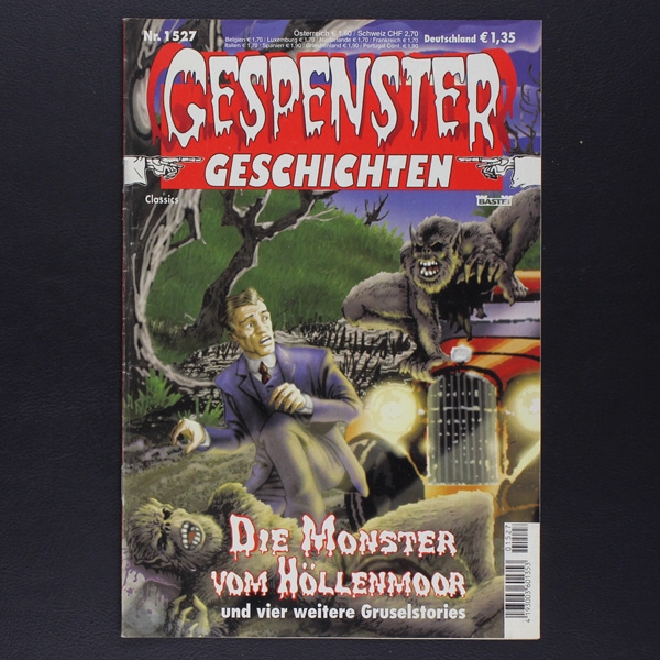 Gespenster Geschichten Nr. 1527 Comic Bastei