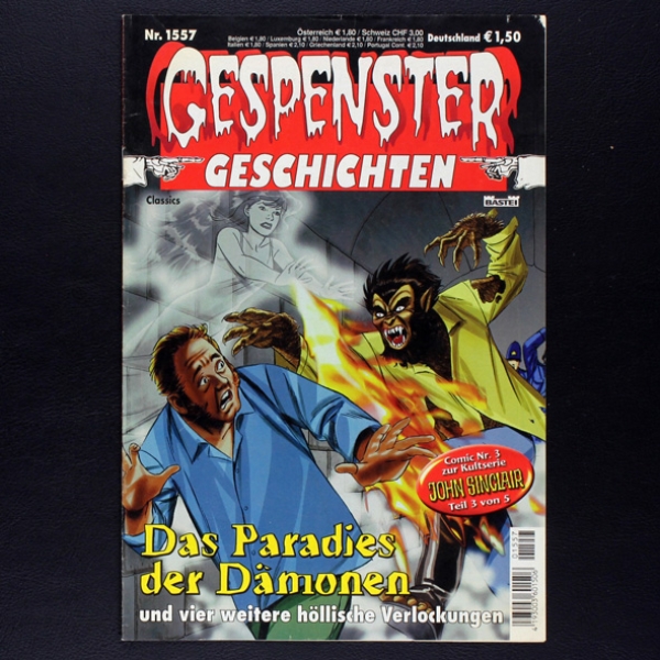 Gespenster Geschichten Nr. 1557 Comic Bastei