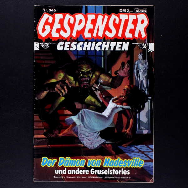 Gespenster Geschichten Nr. 945 Comic Bastei