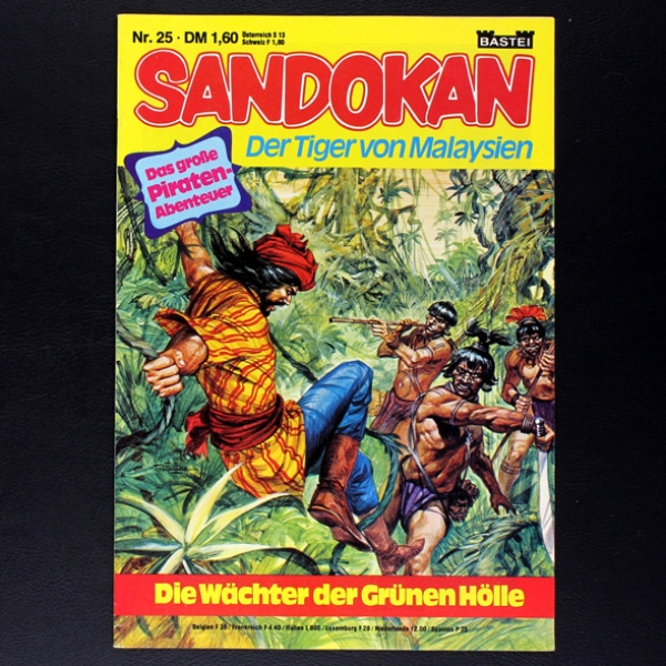 Sandokan  Nr. 25 Bastei Comic