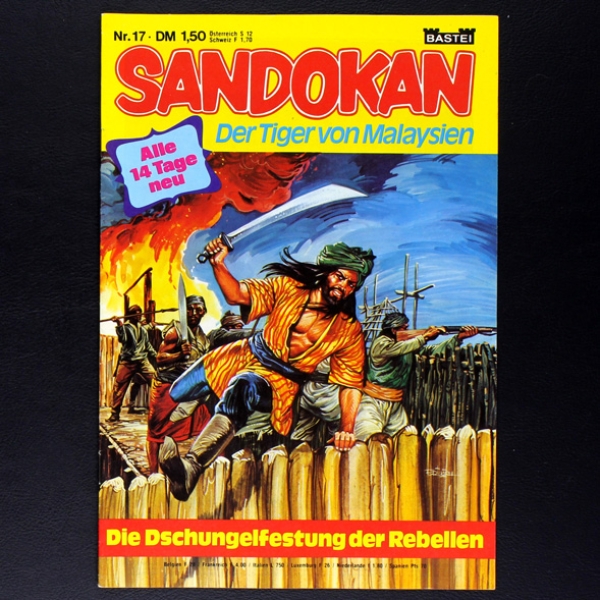 Sandokan  Nr. 17 Bastei Comic