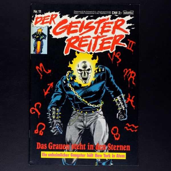 Der Geister Reiter Nr. 11 Bastei Comic