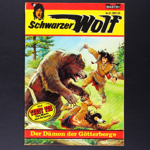 Schwarzer Wolf Nr. 61 Bastei Comic