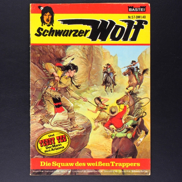 Schwarzer Wolf Nr. 57 Bastei Comic