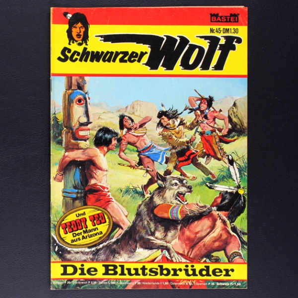 Schwarzer Wolf Nr. 45 Bastei Comic