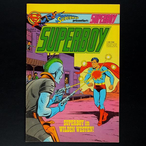 Superboy Nr. 2 1982 Comic Ehapa