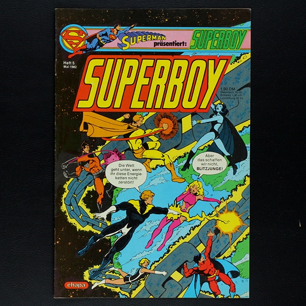 Superboy Nr. 5 1982 Comic Ehapa