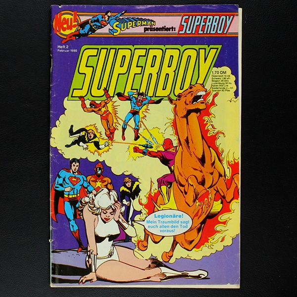 Superboy Nr. 2 1980 Comic Ehapa