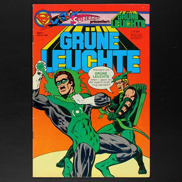 Grüne Leuchte Nr. 1 1980 Comic Ehapa