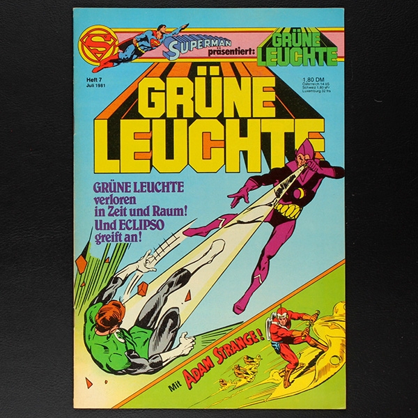 Grüne Leuchte Nr. 7 1981 Comic Ehapa