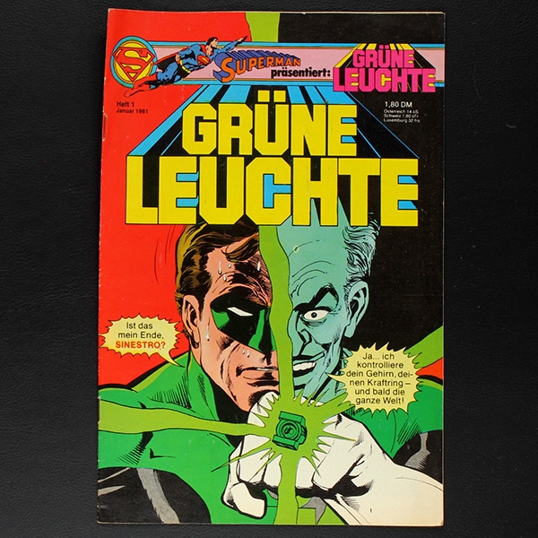 Grüne Leuchte Nr. 1 1981 Comic Ehapa