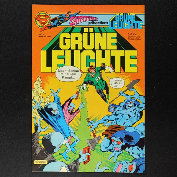 Grüne Leuchte Nr. 12 1982 Comic Ehapa