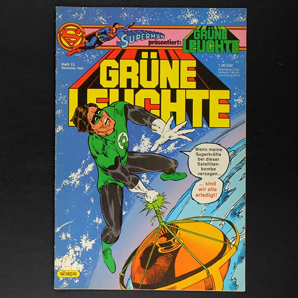 Grüne Leuchte Nr. 13 1982 Comic Ehapa