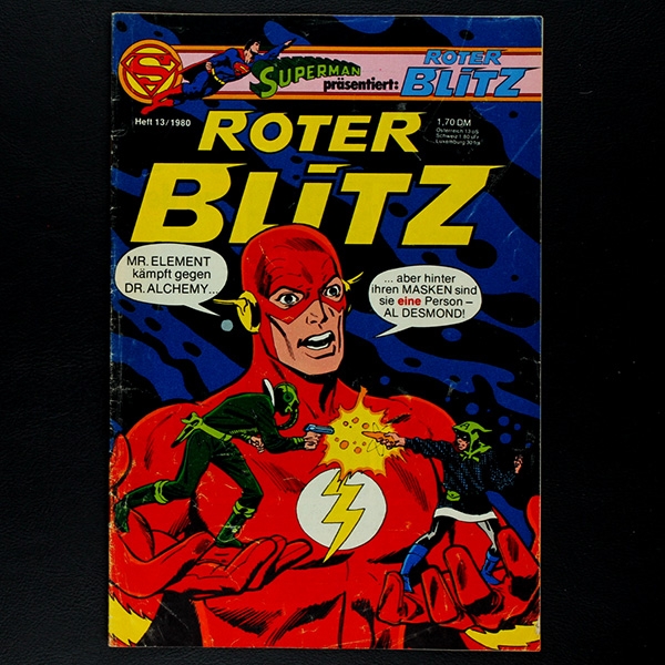 Roter Blitz Nr. 13 1980 Comic Ehapa