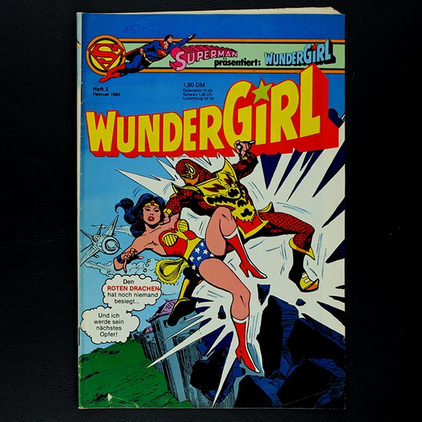 Wundergirl Nr. 2 1982 Comic Ehapa