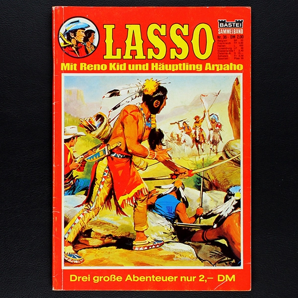 Lasso Sammelband Nr. 36 Bastei Comic