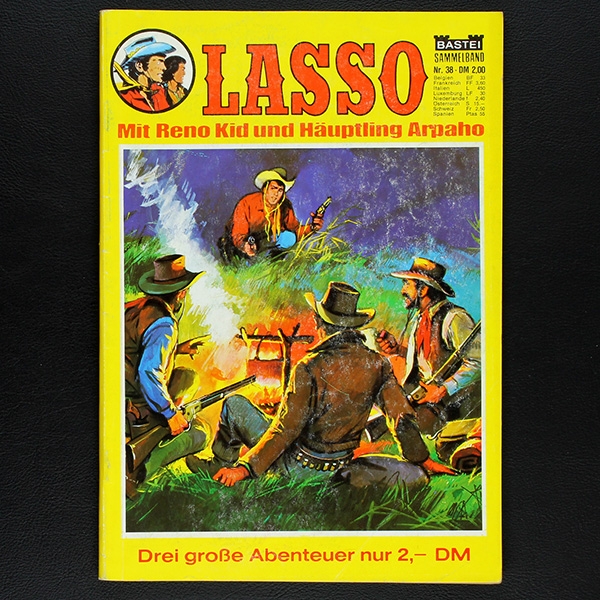 Lasso Sammelband Nr. 38 Bastei Comic