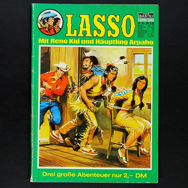 Lasso Sammelband Nr. 35 Bastei Comic