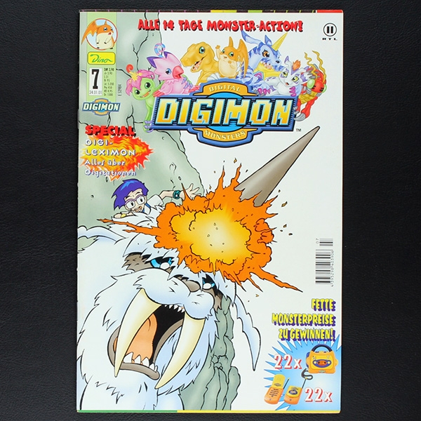 Digimon Nr. 7 Dino Comic