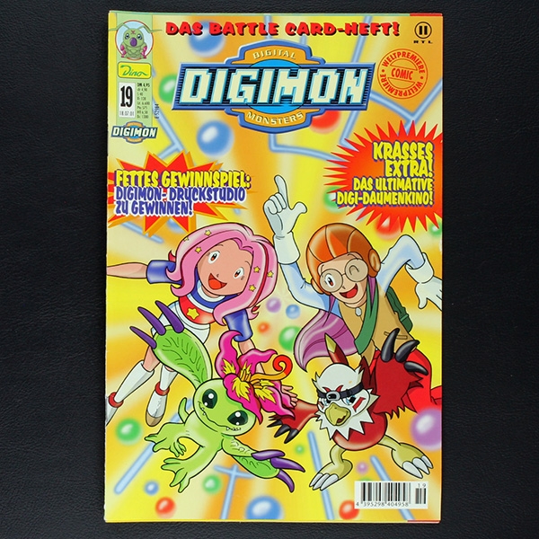 Digimon Nr. 19 Dino Comic