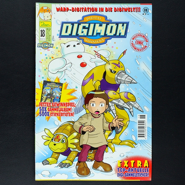 Digimon Nr. 18 Dino Comic