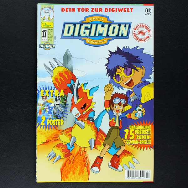 Digimon Nr. 17 Dino Comic