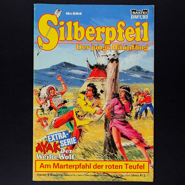 Silberpfeil Nr. 584 Bastei Comic