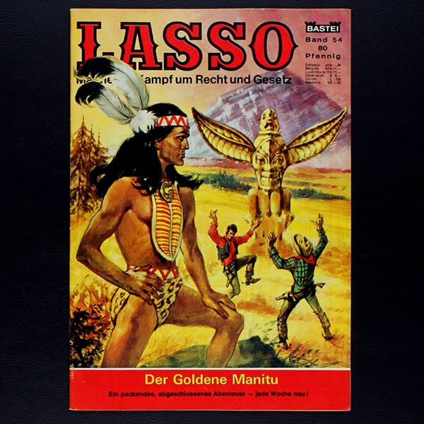 Lasso Nr. 54 Bastei Comic