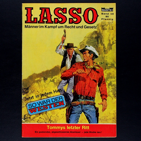 Lasso Nr. 58 Bastei Comic