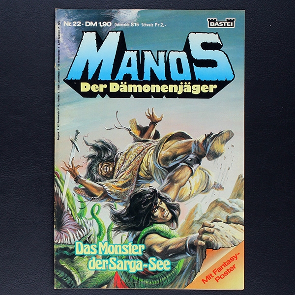 Manos Nr. 22 Bastei Comic