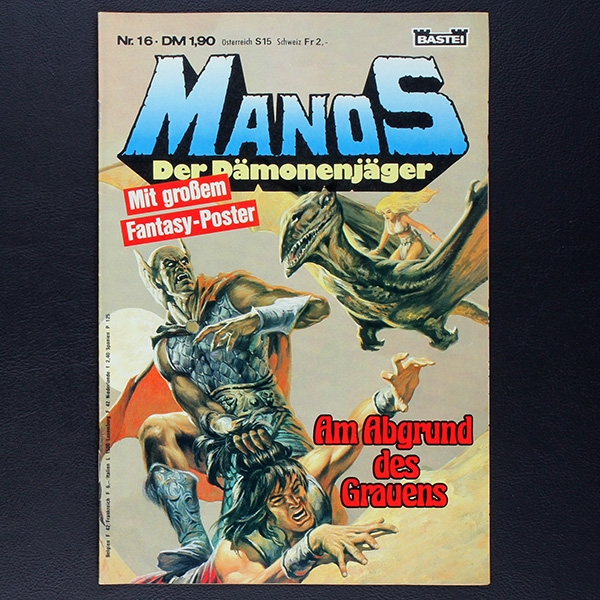 Manos Nr. 16 Bastei Comic