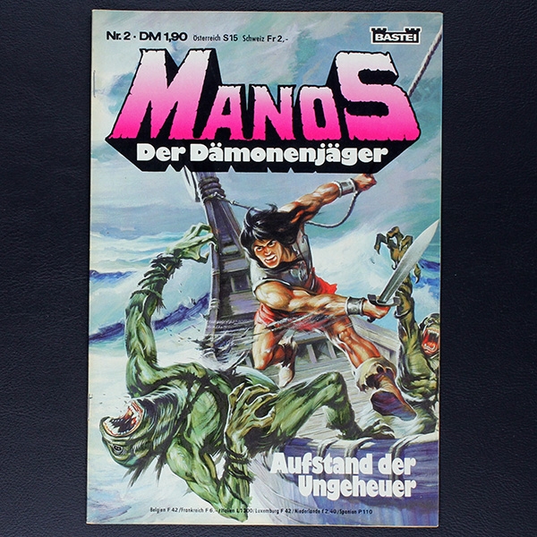 Manos Nr. 2 Bastei Comic