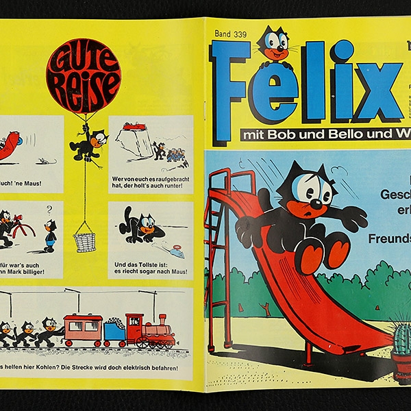 Felix mit Bob und Bello und Wastl Nr. 339 Bastei Comic