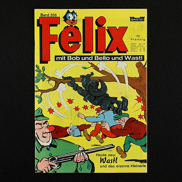 Felix mit Bob und Bello und Wastl Nr. 356 Bastei Comic