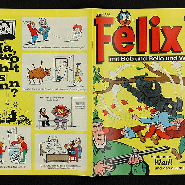 Felix mit Bob und Bello und Wastl Nr. 356 Bastei Comic