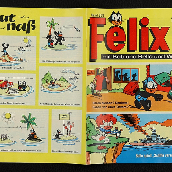 Felix mit Bob und Bello und Wastl Nr. 358 Bastei Comic