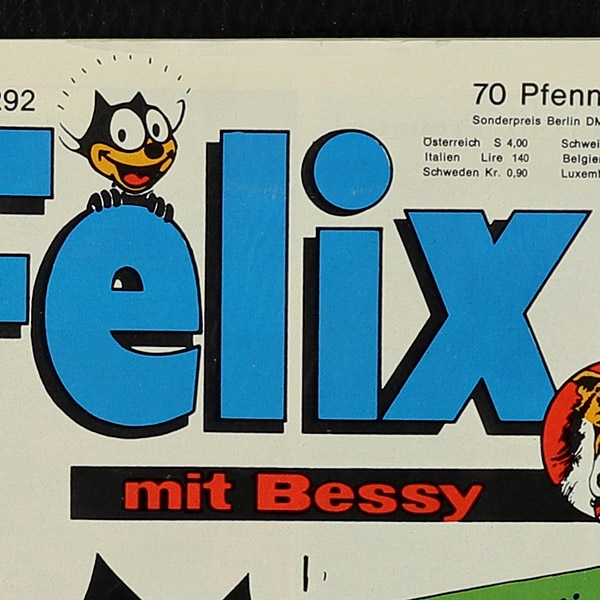 Felix mit Bessy Nr. 292 Bastei Comic