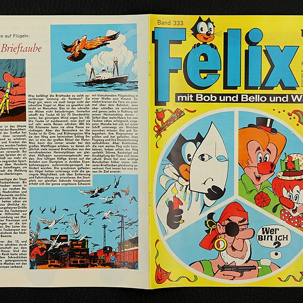 Felix mit Bob und Bello und Wastl Nr. 333 Bastei Comic