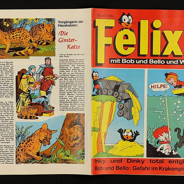 Felix mit Bob und Bello und Wastl Nr. 336 Bastei Comic