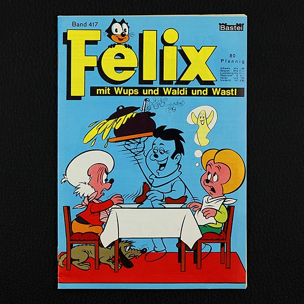 Felix mit Bob und Bello und Wastl Nr. 417 Bastei Comic