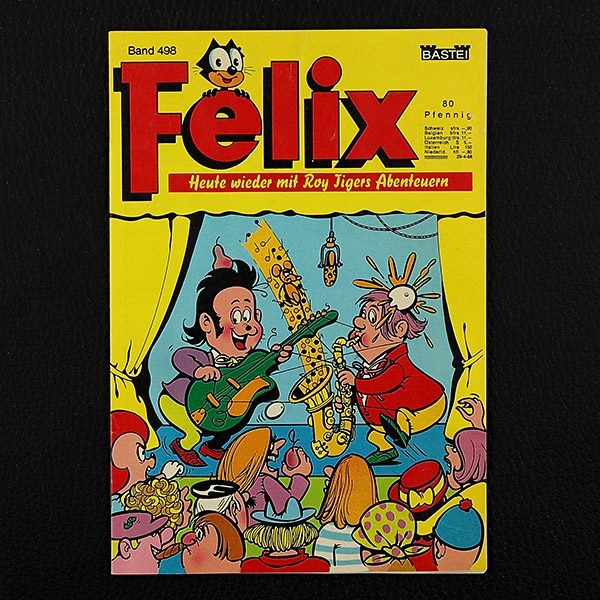 Felix mit Roy Tiger Nr. 498 Bastei Comic