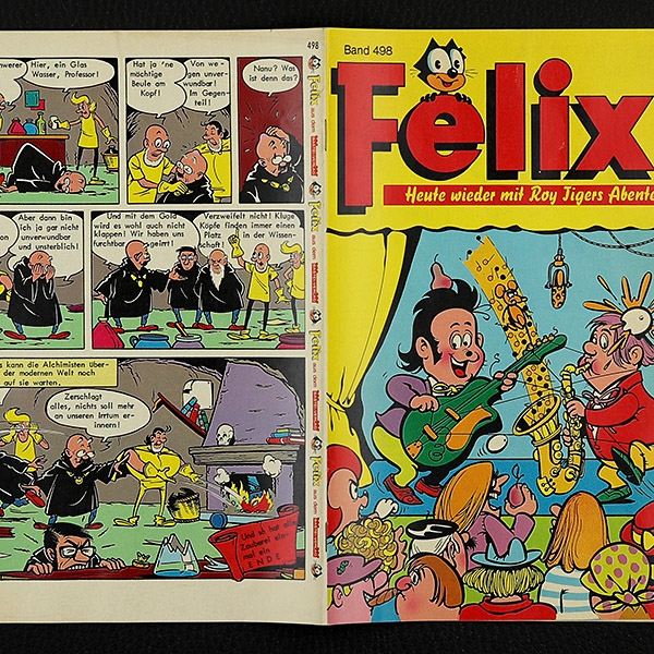 Felix mit Roy Tiger Nr. 498 Bastei Comic