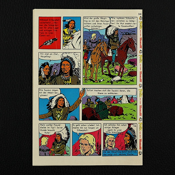 Felix mit Silberpfeil Nr. 540 Bastei Comic