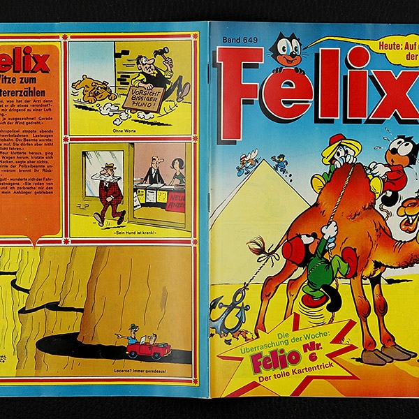 Felix mit Silberpfeil Nr. 649 Bastei Comic