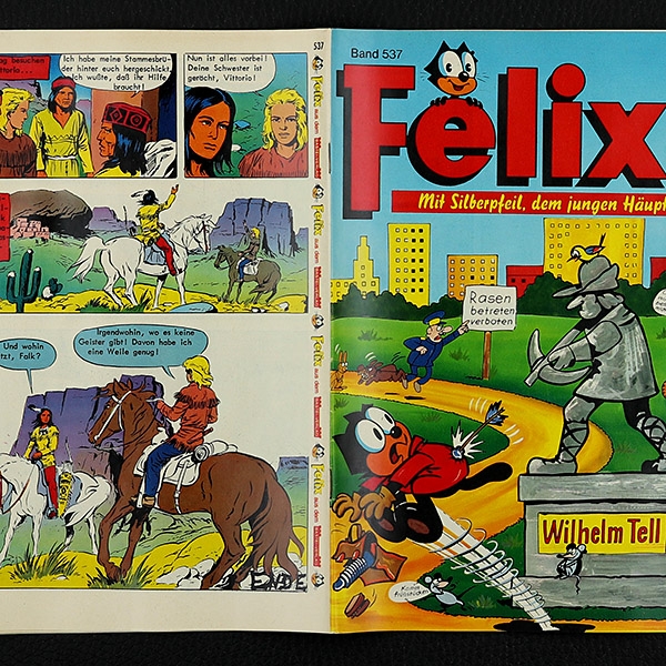 Felix mit Silberpfeil Nr. 537 Bastei Comic