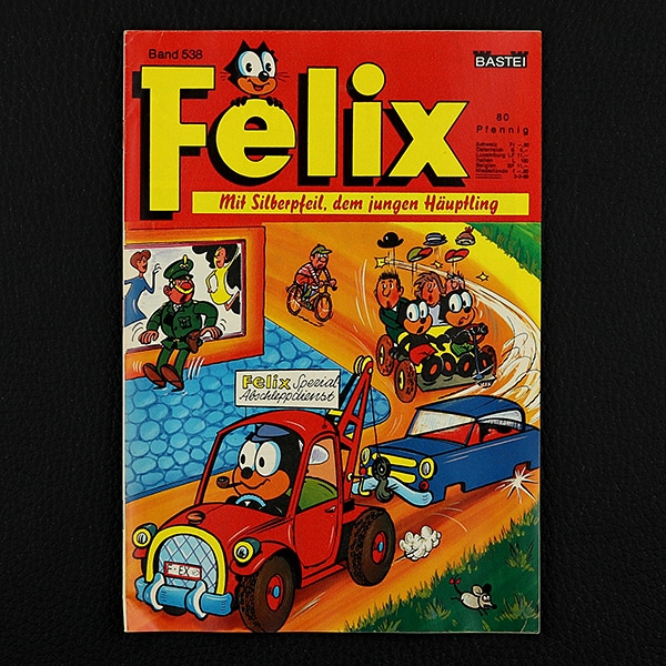 Felix mit Silberpfeil, dem jungen Häuptling Nr. 538 Bastei Comic