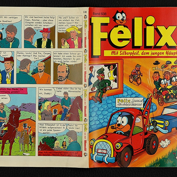 Felix mit Silberpfeil Nr. 538 Bastei Comic