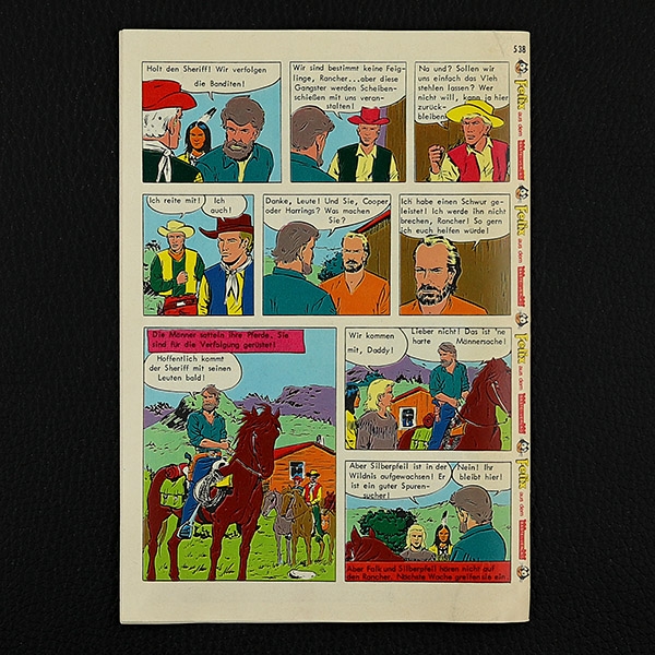 Felix mit Silberpfeil Nr. 538 Bastei Comic