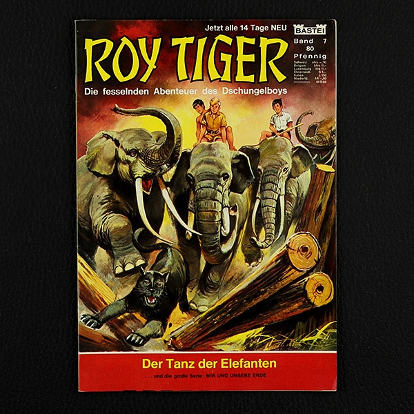 Roy Tiger Nr. 7 Bastei Comic